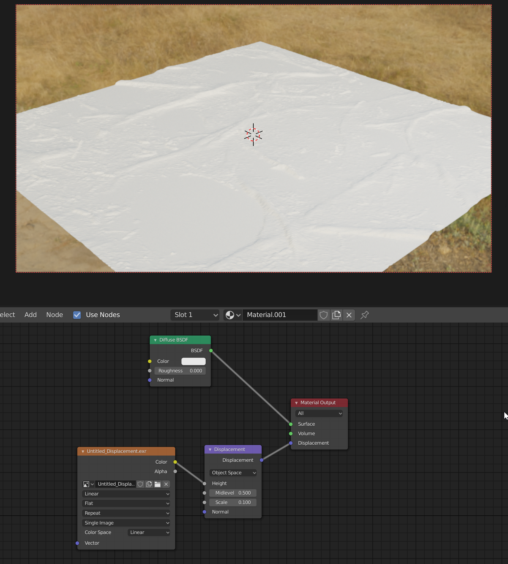 transfering displacements blender and zbrush