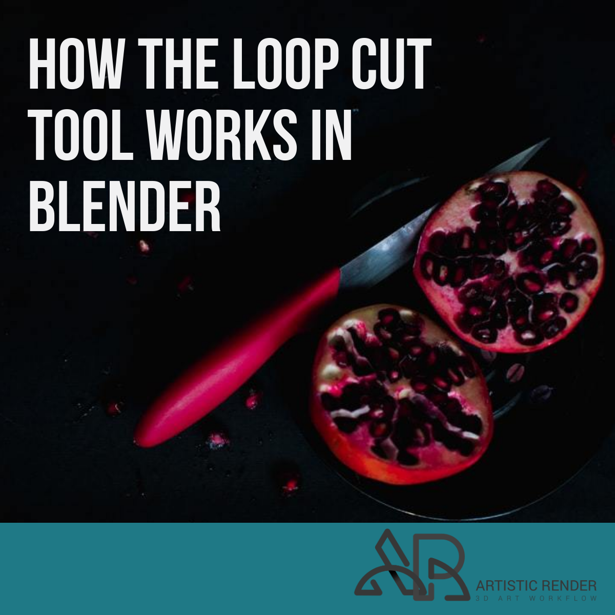 How the loop cut tool works in Blender - Artisticrender.com