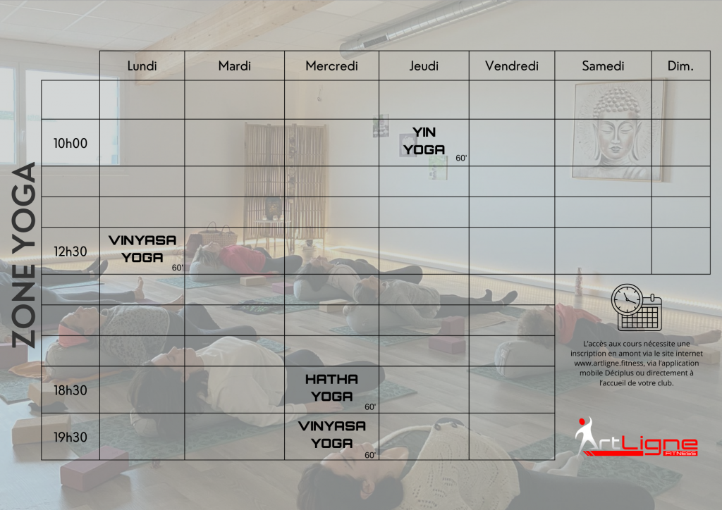 planning yoga artligne fitness pornic