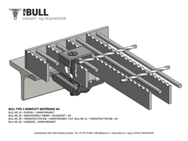AS BULL Fixing Material Type 1 Complete