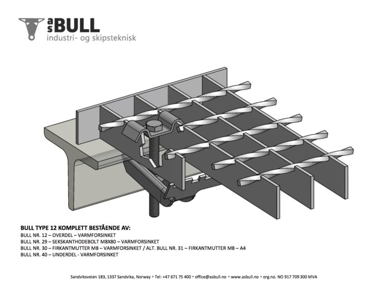 AS BULL Fixing Material Type 12 Complete