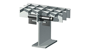 Fixing N° 24 for cantilever-arm profiles 180-1120 minimum height 30mm.