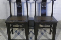 chairs pair of elmwood side chairs