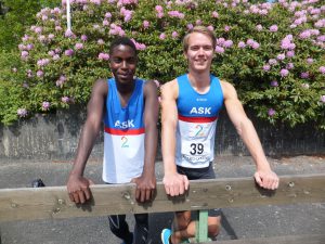 Meget sterke sprintresultater av Daniel og Vegard på Lillehammer i helgen