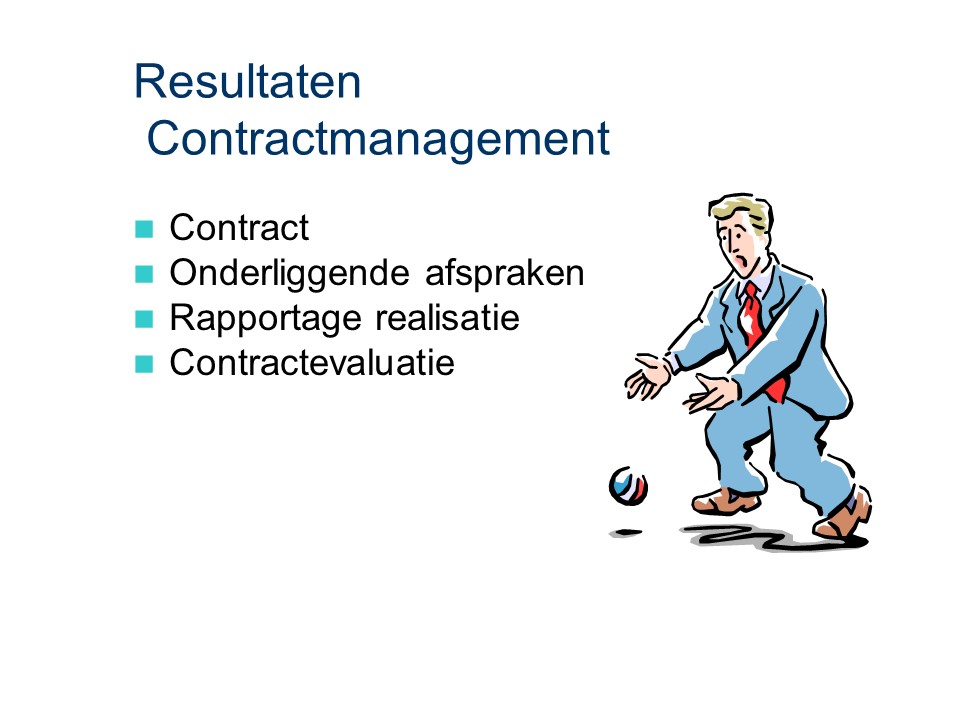 ASL - Contractmanagement: Resultaten