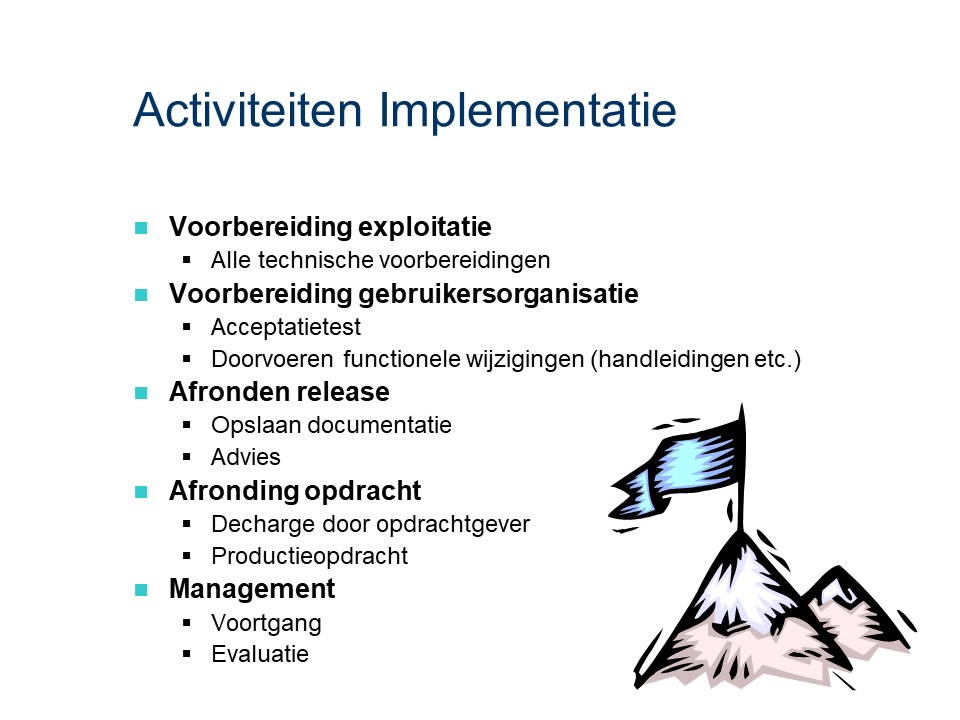 ASL - Implementatie: Activiteiten