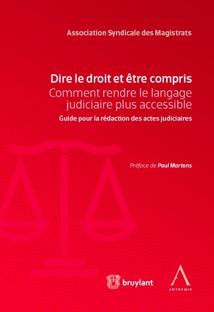 Livre : Dire le droit et être compris ASM-Livre : Dire le droit et être compris