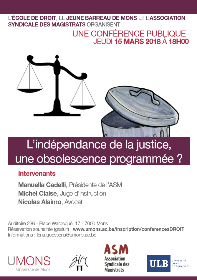 ASM-Parlons justice-Réformes de la justice-15 mars 2018