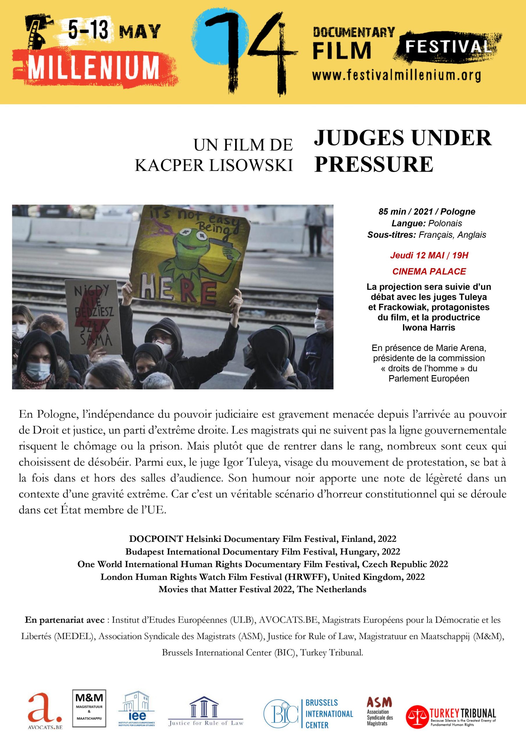 Affiche Judges under pressure