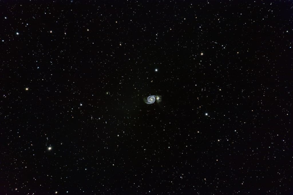 M51 - The Whirlpool galaxy