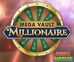 Mega Vault Millionaire - 1 Freispiel ohne Einzahlung am Mega Moolah