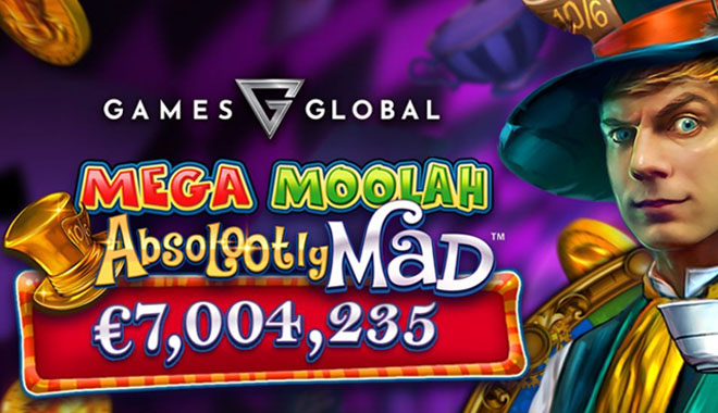 Jackpot mit 7.004.235€ am Absolootly Mad Mega Moolah gewonnen