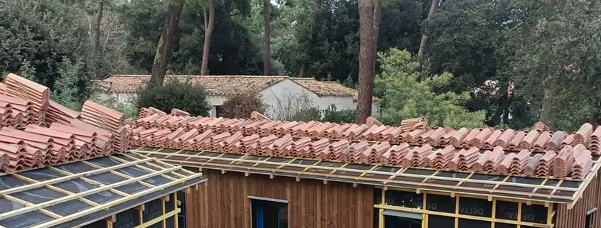 Remplacement tuiles en charente Maritime