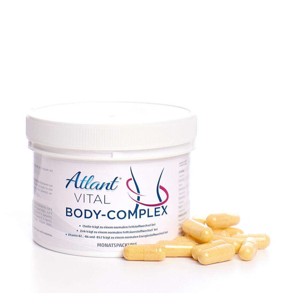 Atlant Vital Body Complex - Abnehmen mit Guarana Extrakt, L- Carnitin