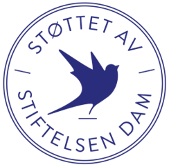 Logo til Stiftelsen Dam