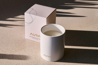 Aura Merchandise - SIGNATURE SCENTED CANDLE (90 hrs)