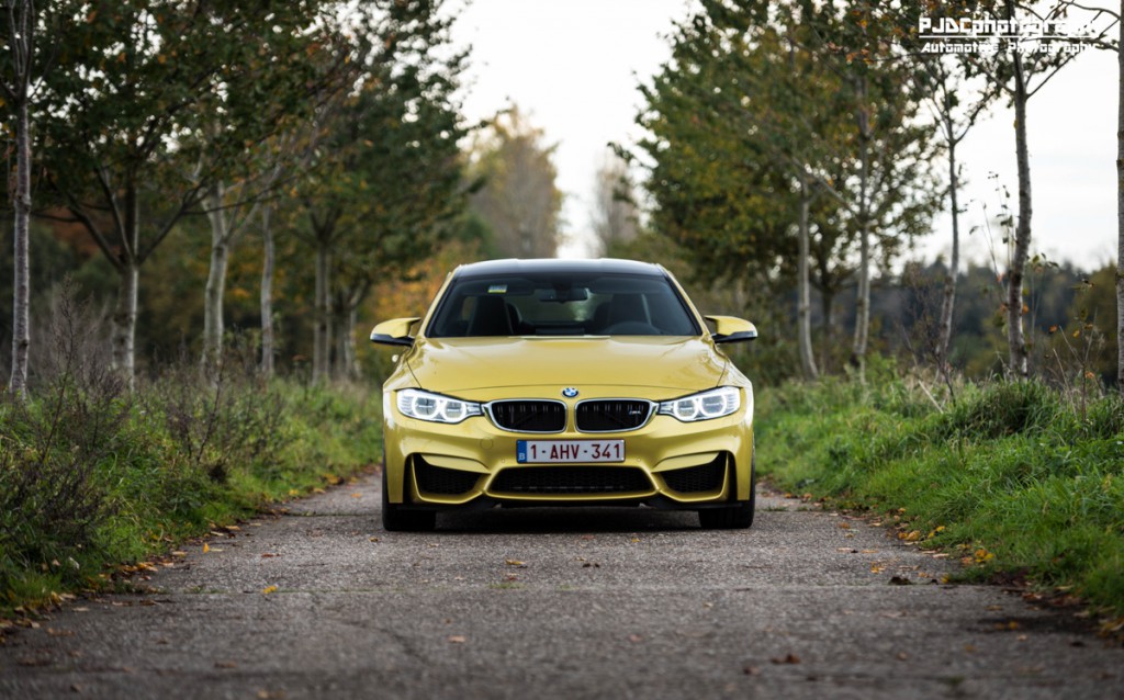 BMW M4 Austin Yellow