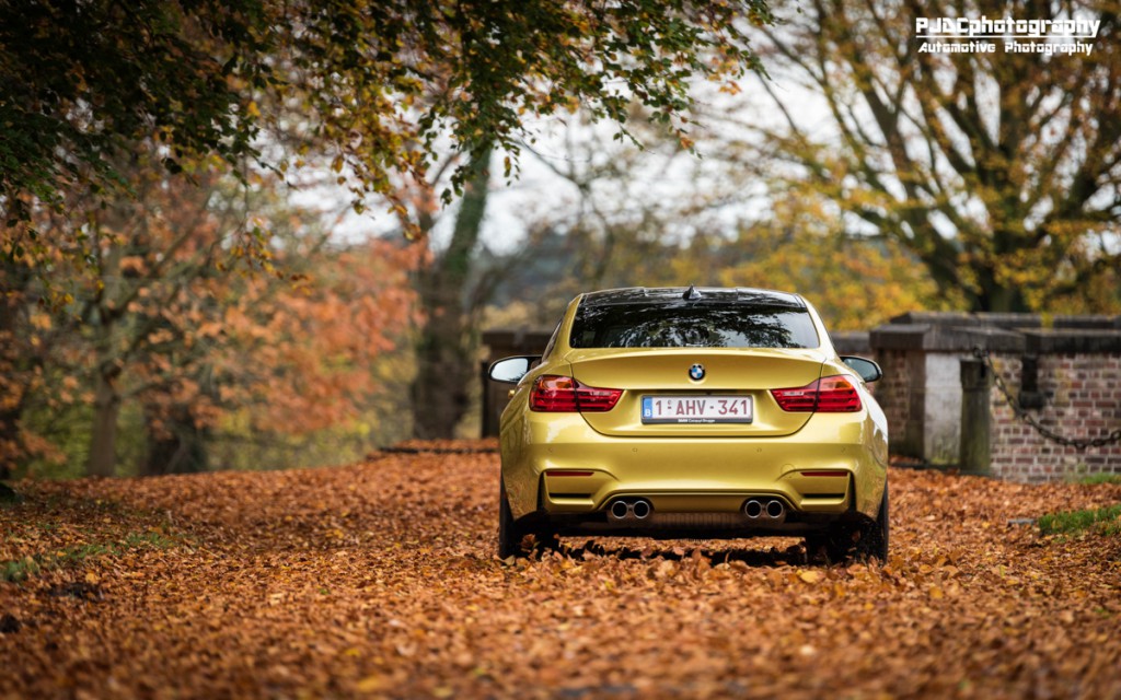 BMW M4 Austin Yellow