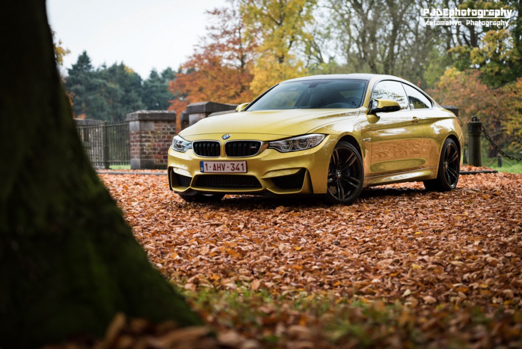 BMW M4 Austin Yellow