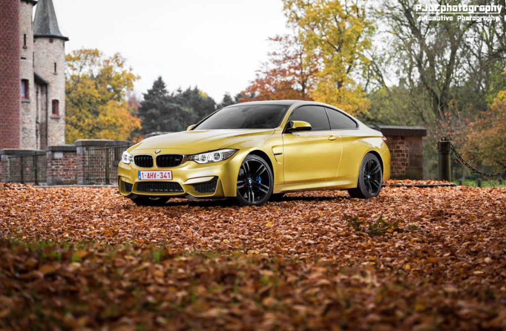 BMW M4 Austin Yellow