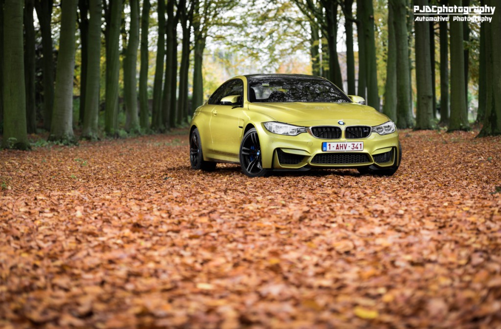 BMW M4 Austin Yellow