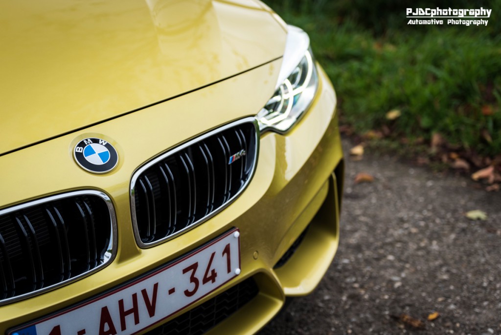 BMW M4 Austin Yellow