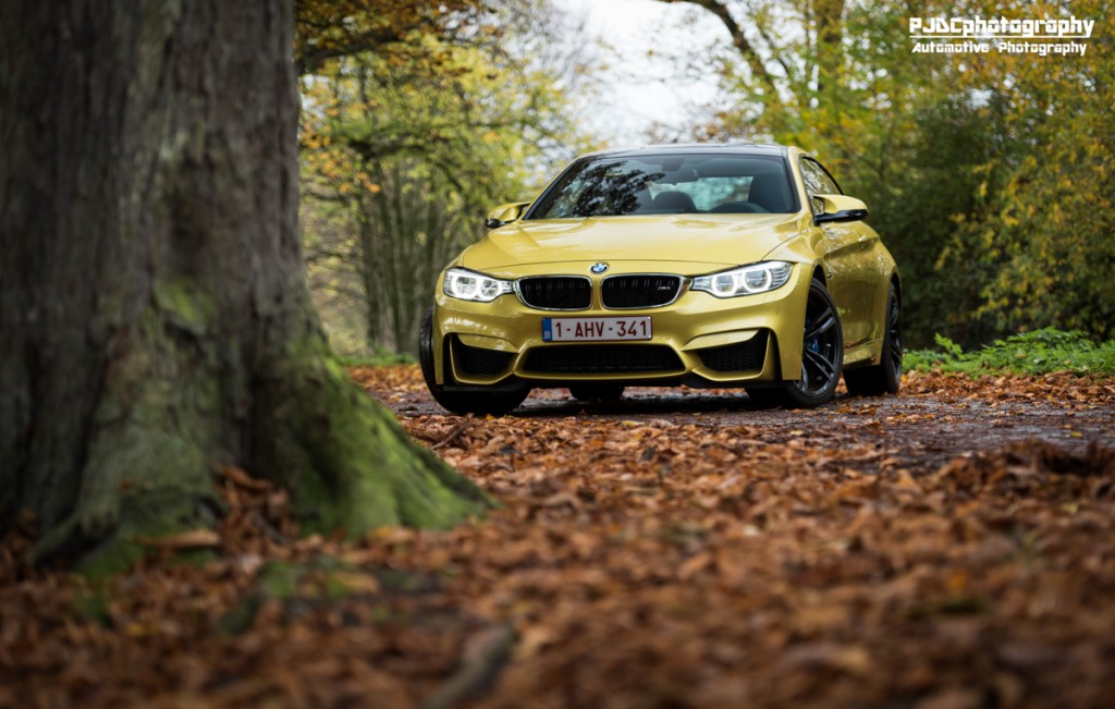 BMW M4 Austin Yellow