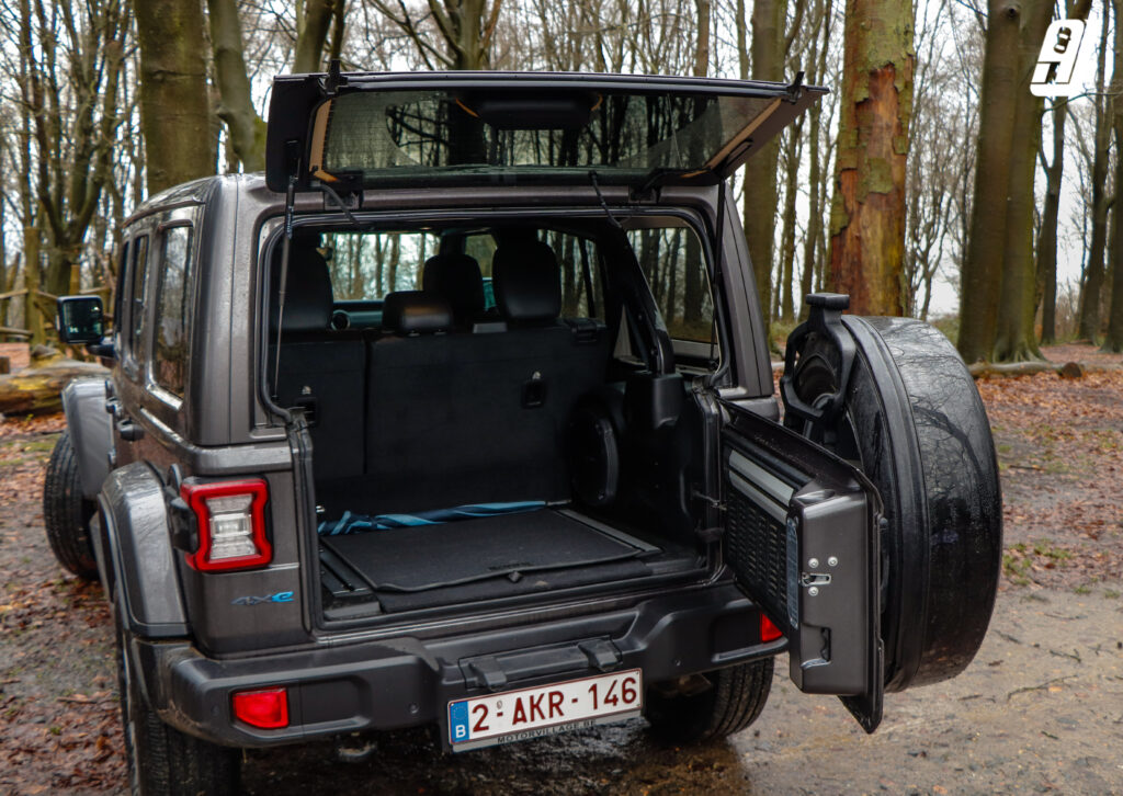 banner niveau Afkeer Jeep Wrangler 4xe Plug-in Hybride - AutoJunior