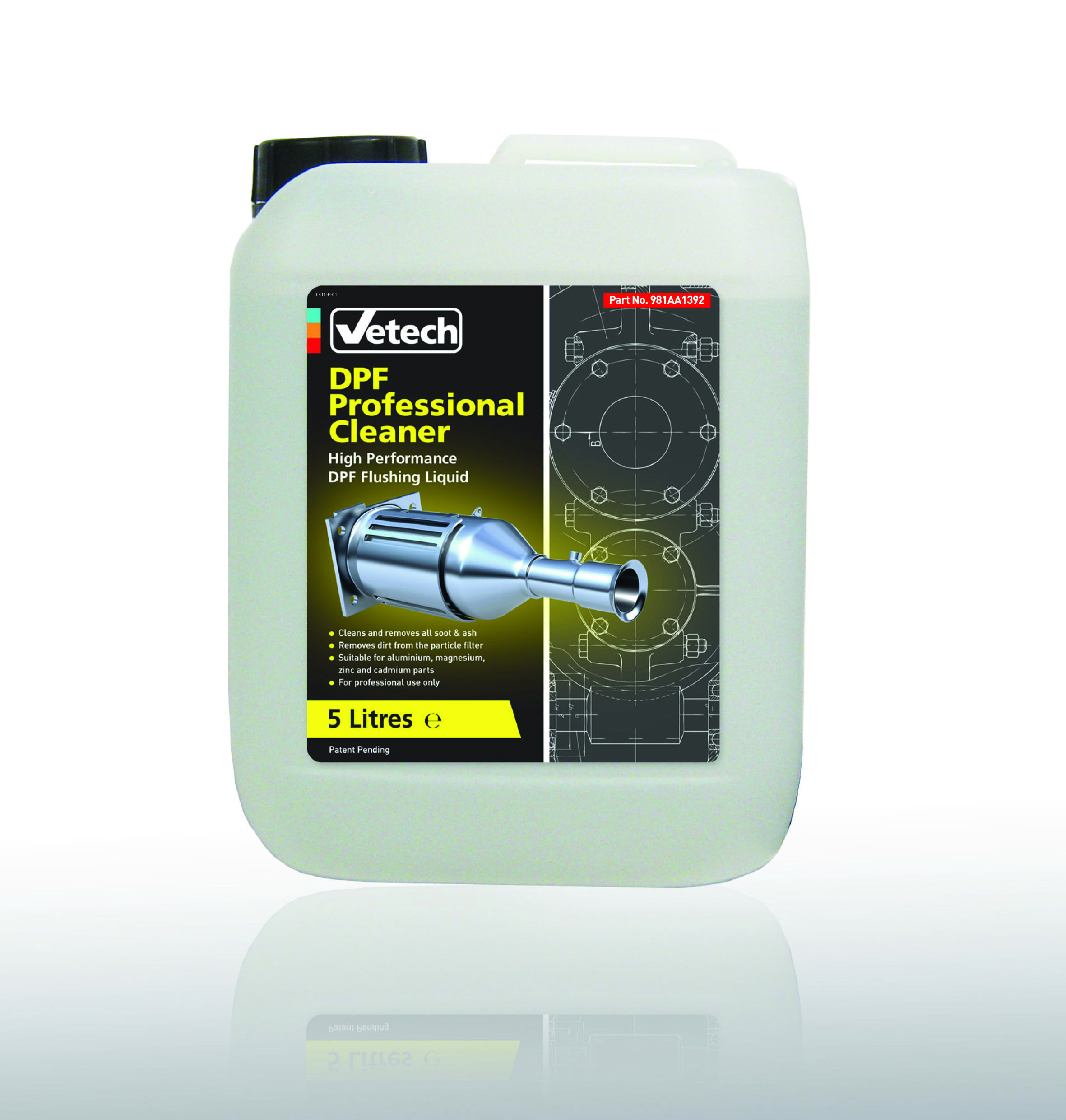 The Parts Alliance adds design protection to Vetch DPF cleaner