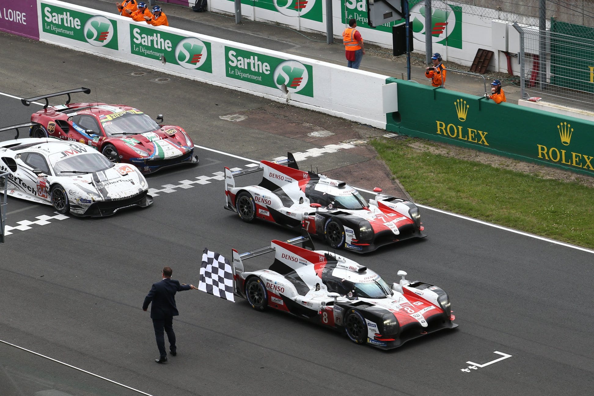 Denso congratulates Toyota Gazoo Racing on Le Mans victory