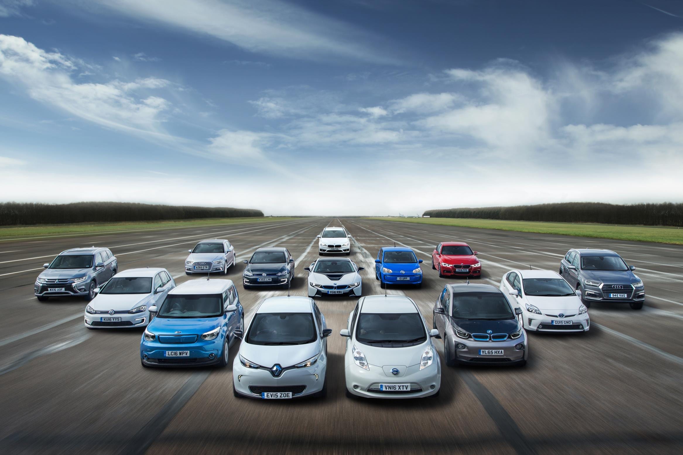 Growing UK car Parc includes record number of EVs