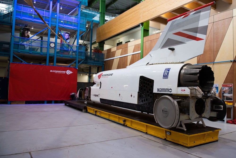 Bloodhound goes green for land speed attempt