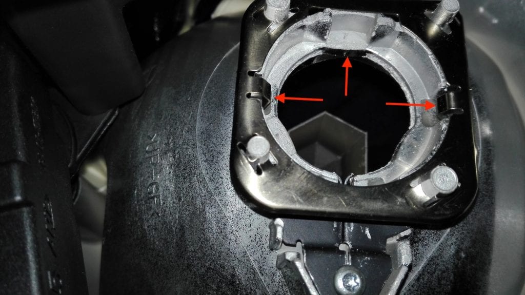 How to replace the headlight bulb in a Vauxhall Corsa D Auto Repair Focus