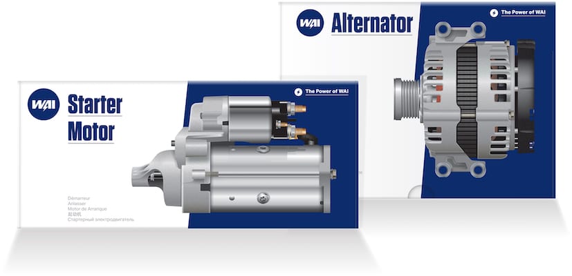 WAI adds new starter motors to ever-expanding range