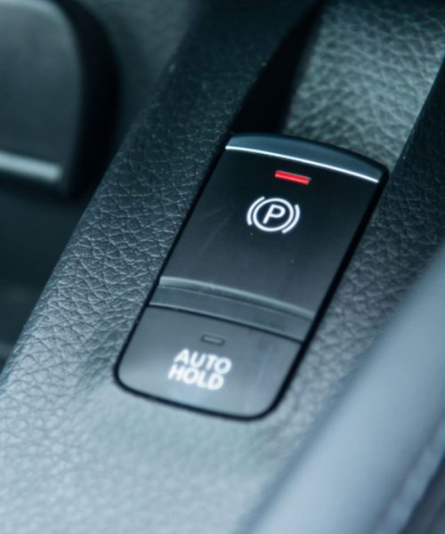 More new cars come with electronic handbrake