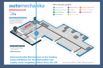 Discover hidden gems with the interactive 2023 Automechanika Birmingham floorplan