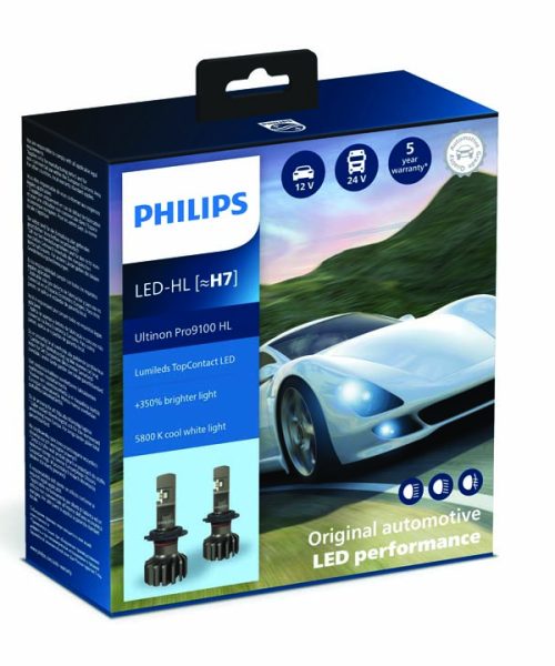 Philips Ultinon Pro9100 LED range lights the way