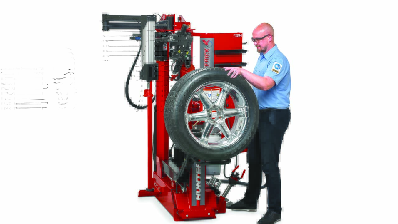 Hunter Maverick tyre changer launches with special offer Auto Repair