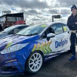 Delphi sponsors in BRSCC AIRTEC Motorsport Fiesta ST240 Championship