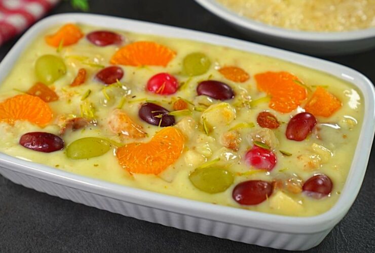 fruit custard