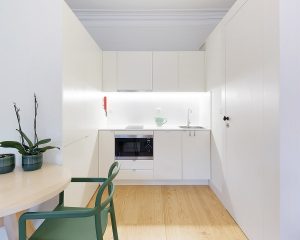 Apartment 1A kitchen