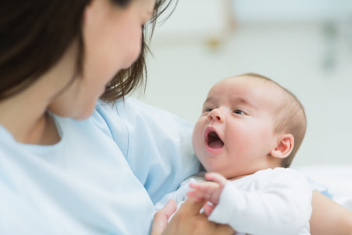 kommunikation mellem mor og baby - imiitation
