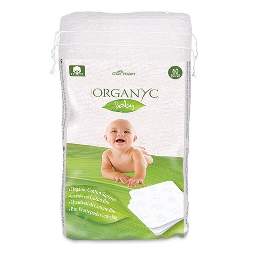 Babypads i øko bomuld, 60 stk pakke fra Organyc