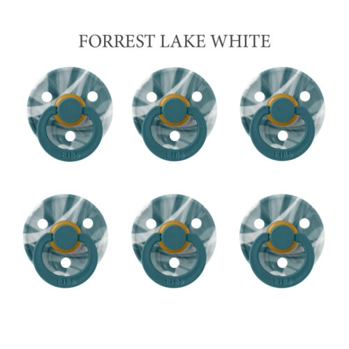 Bibs Colour Tie Dye Forest Lake White, 6 latex sutter i str. 2
