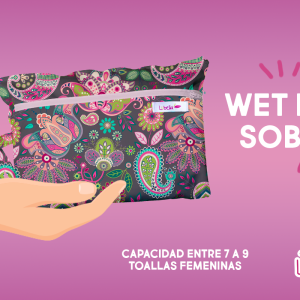 wet bag sobre 7-9 toallas