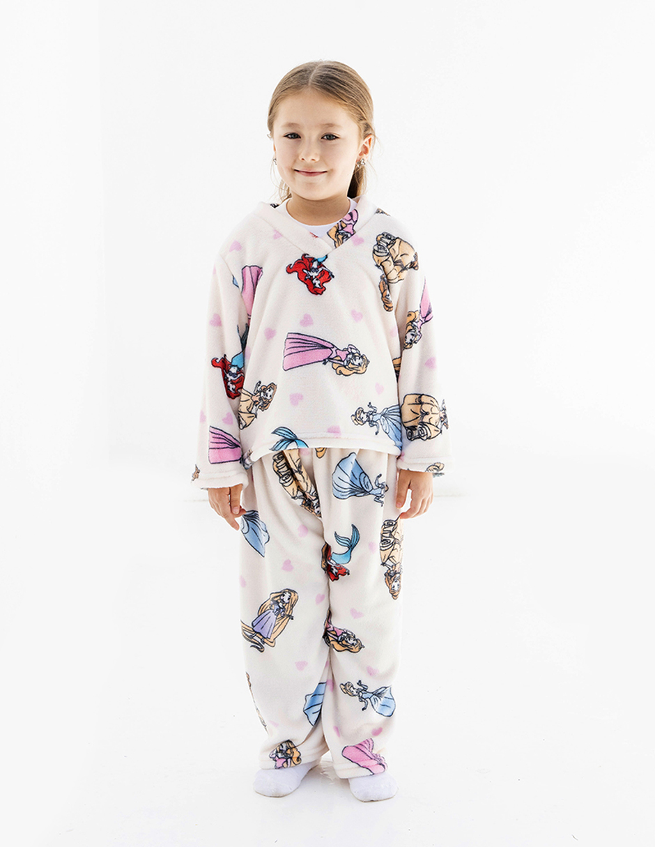 Pijamita supersoft 2 pzas Disney Princess_modelo frente