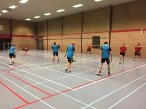 Competitie VVBBC Badminton Badmintonteam Halle 1986 Merchtem