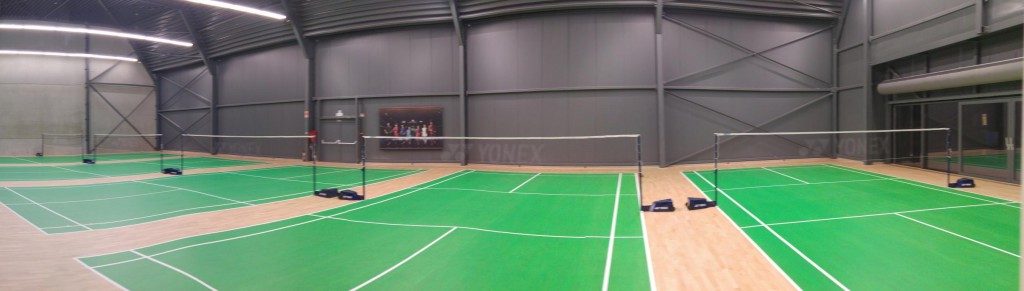 Yonex Center Aartselaar Badmintonteam Halle '86 badminton Halle