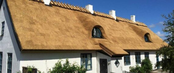 Praca w Danii - Zespół dekarzy budowa słomianych dachów