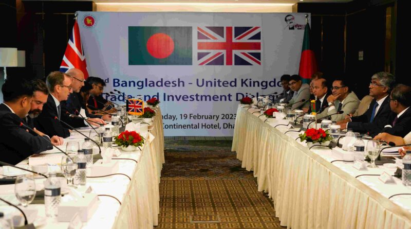 UK - Bangladesh agree to boost trade ties - Bangla Sanglap